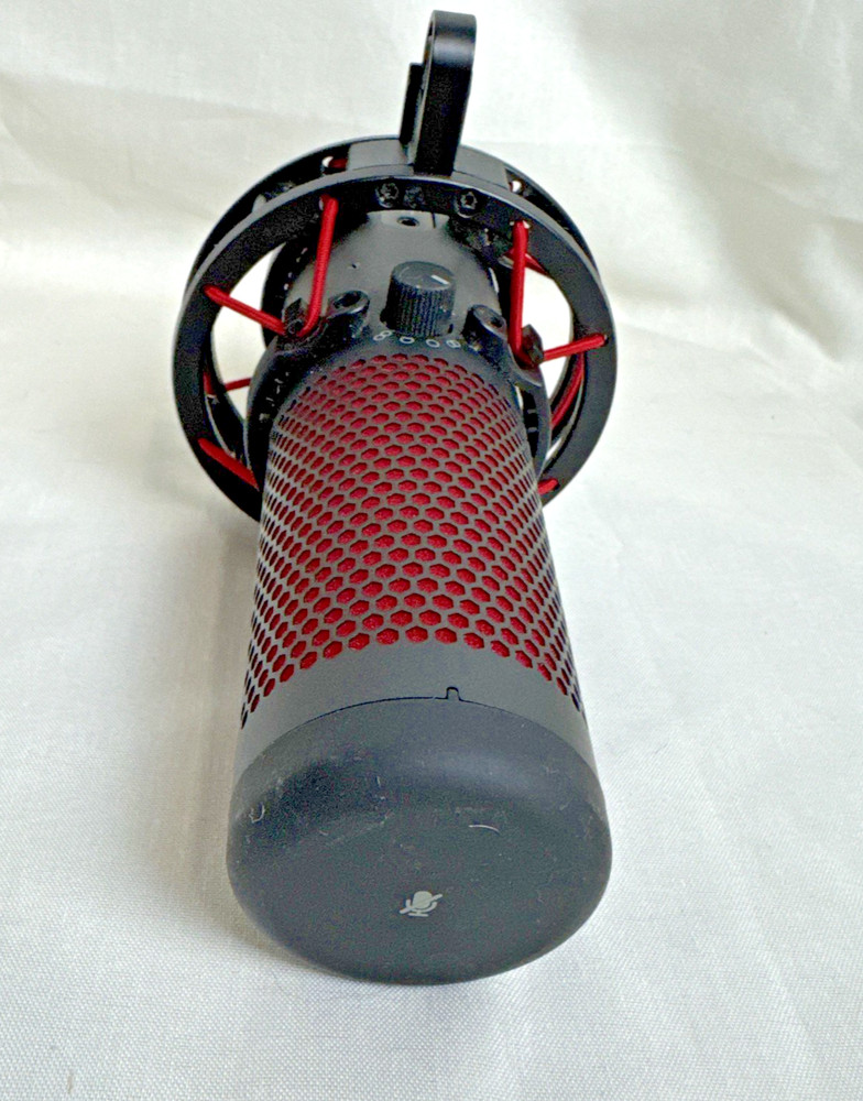 HyperX QuadCast USB Condenser Mic Streaming Gaming Microphone