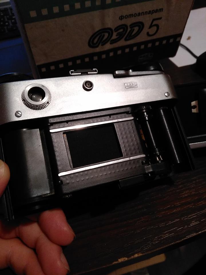 camera FED-5 with a lens Industar 61 LD in a new condition.