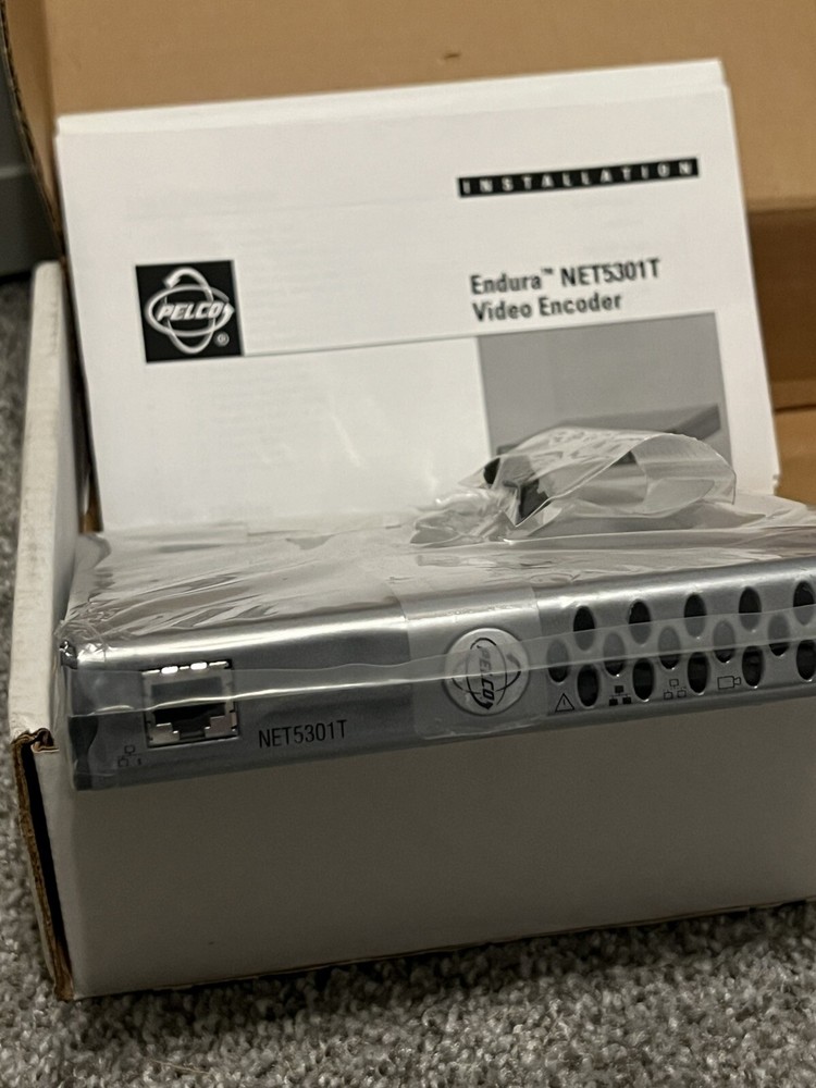 NOS PELCO NET5301T VIDEO ENCODER One Input Dual Stream Free Shipping