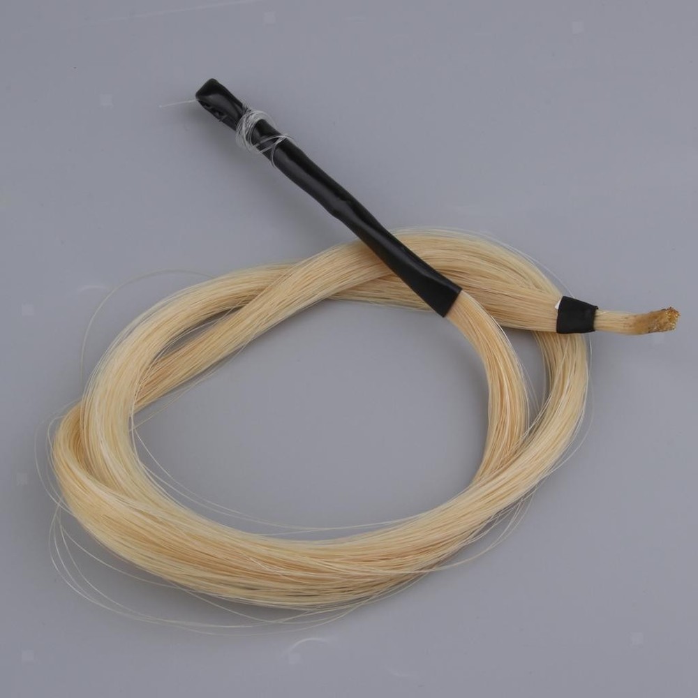 Natural Chinese Violin Erhu Bows Hair String for String