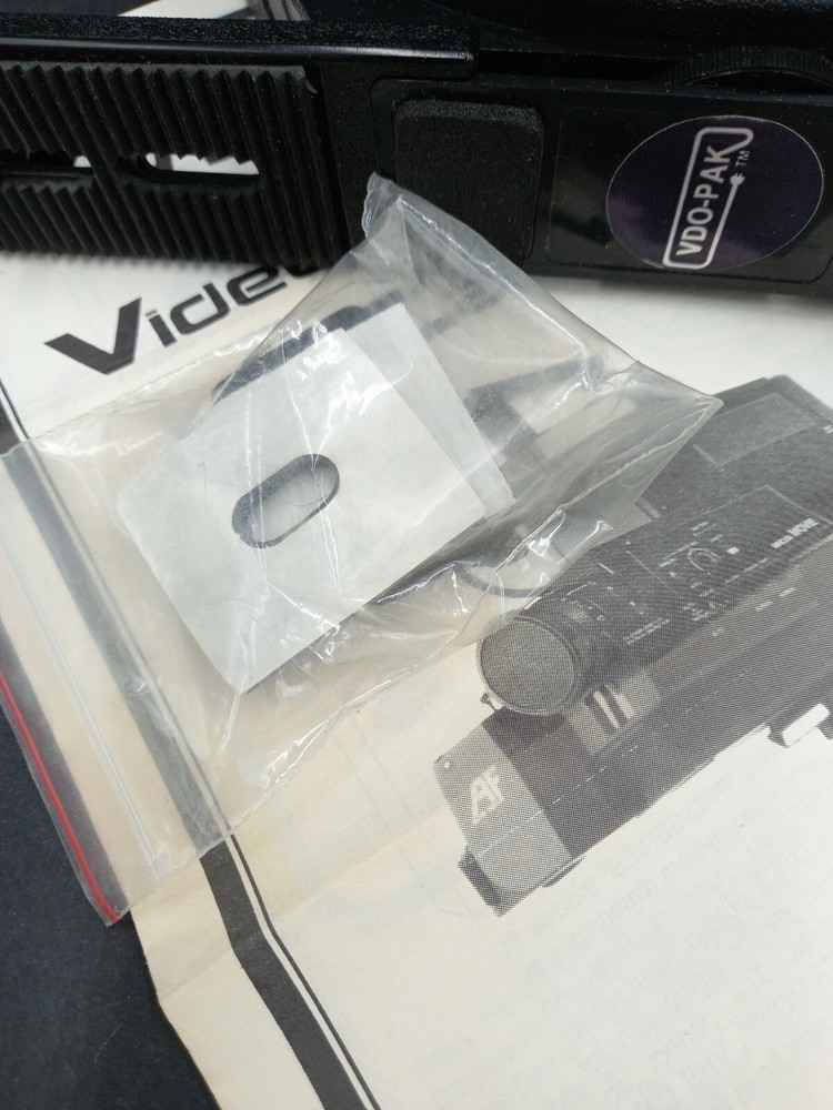 VDO-PAK VIDEO CAMERA REST CR-102 FLAT BASE CAMERA