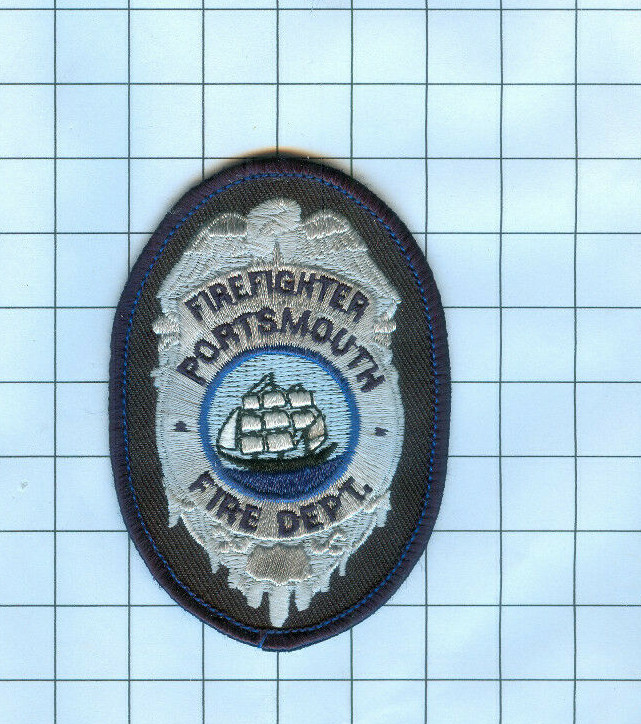 Fire Patch -Firefighter Portsmouth Fire Dept
