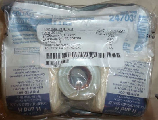 Military Issued Major First Aid Module-NEW and SEALED