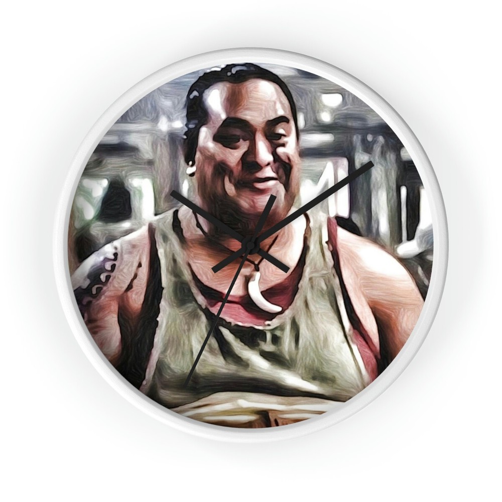 Wall clock 50 Frist Dates ~ Nick ~ Tattoo Face