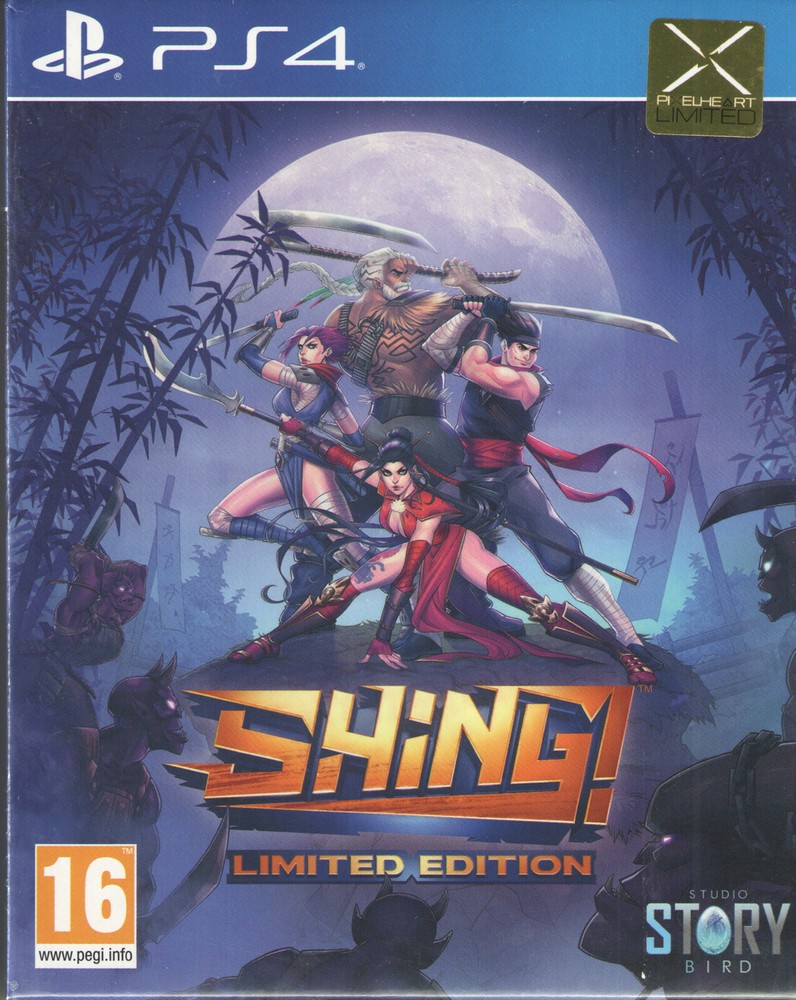 Shing! Limited Edition Box for PlayStation 4
