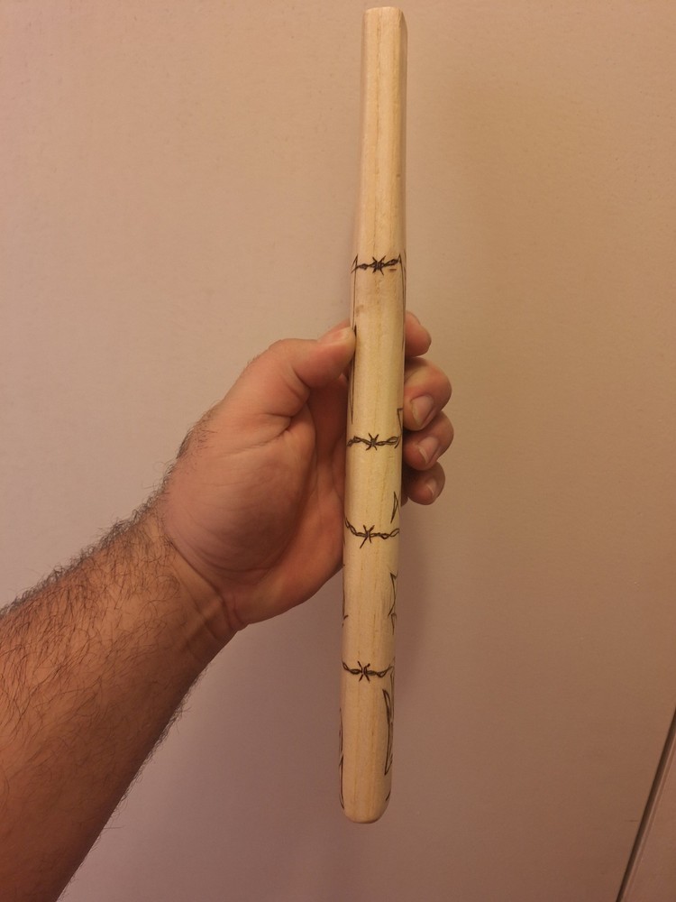 Custom Wood Burned Hatchet HANDLE