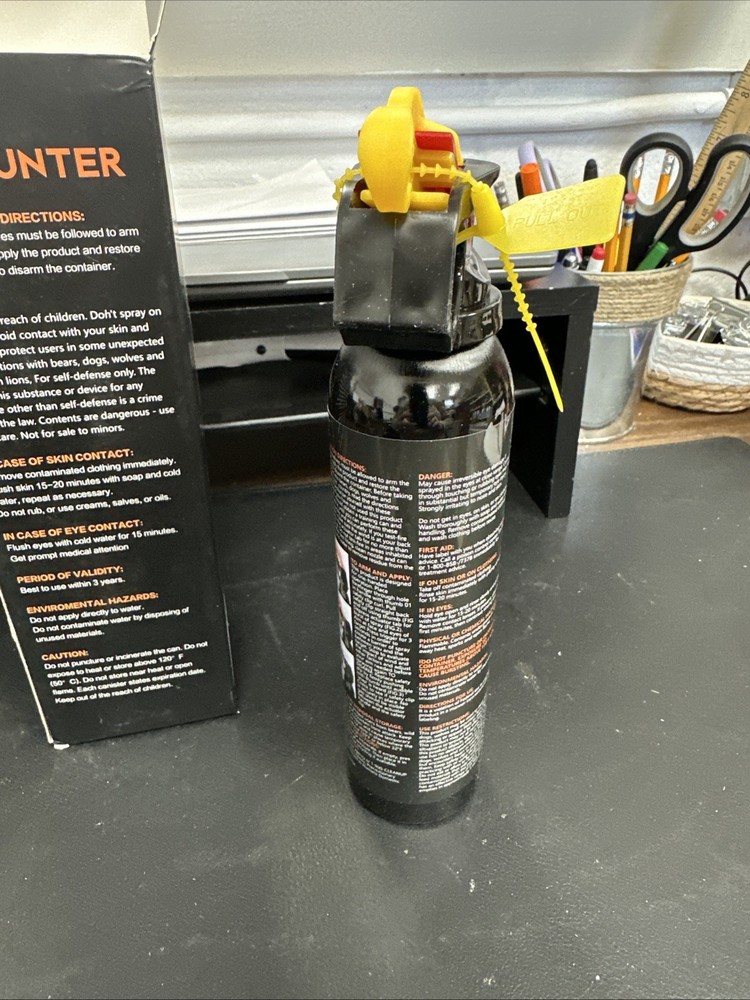 AIMHUNTER tactical pepper spray with uv dye