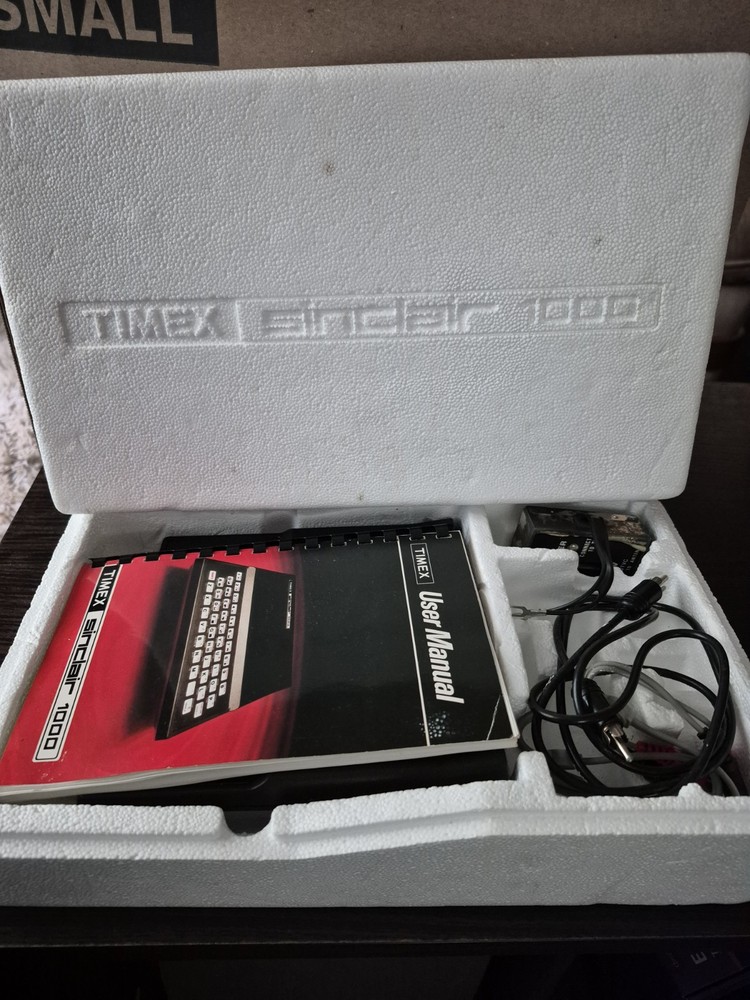 Timex Sinclair 1000 Vintage Personal Computer w/ Box (UNTESTED)