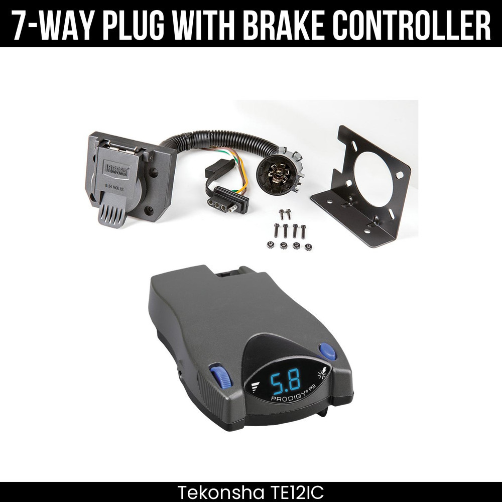 Tekonsha 7-Way Wiring Brake Control For 17-23 GMC Acadia w/ Existing USCAR 7-Way
