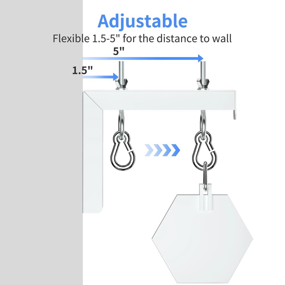 Universal Projector Screen Wall Mount L-Brackets Hanging Ceiling Mount...