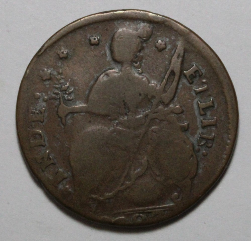 1787 Connecticut Colonial Copper HU112