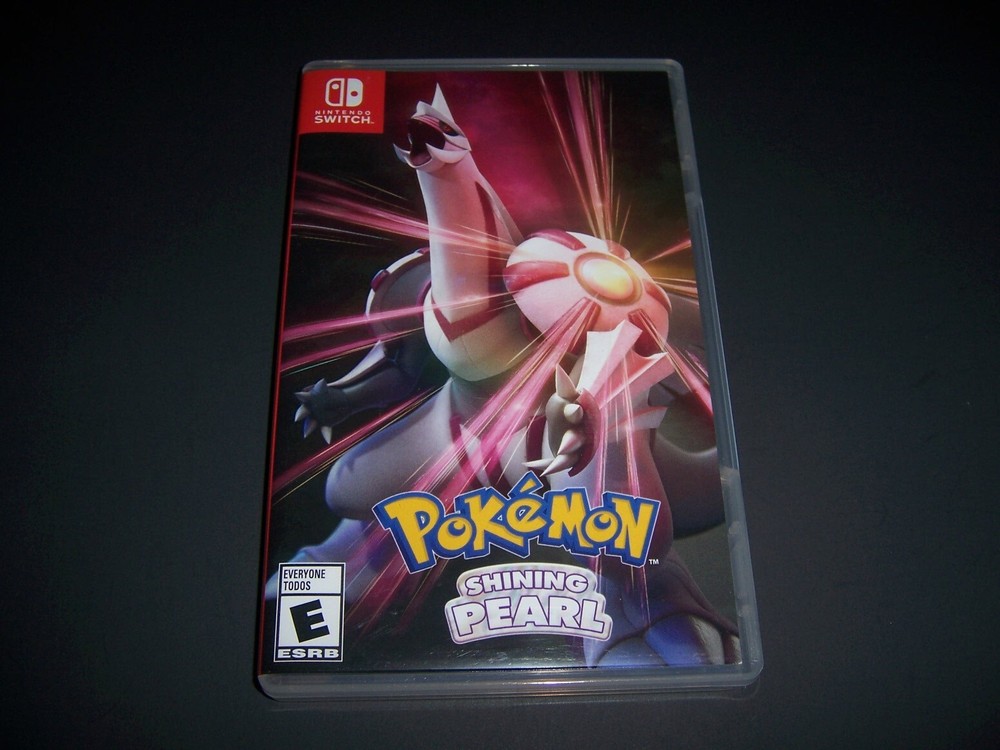 Authentic Replacement Case ONLY - POKEMON SHINING PEARL Nintendo Switch Box