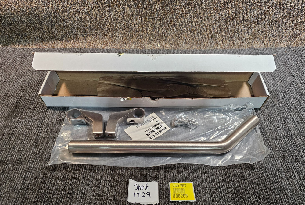 Trimco AP333E-19-4 Hands-Free Adjustable Pull 1-1/4″ diameter offset standoff