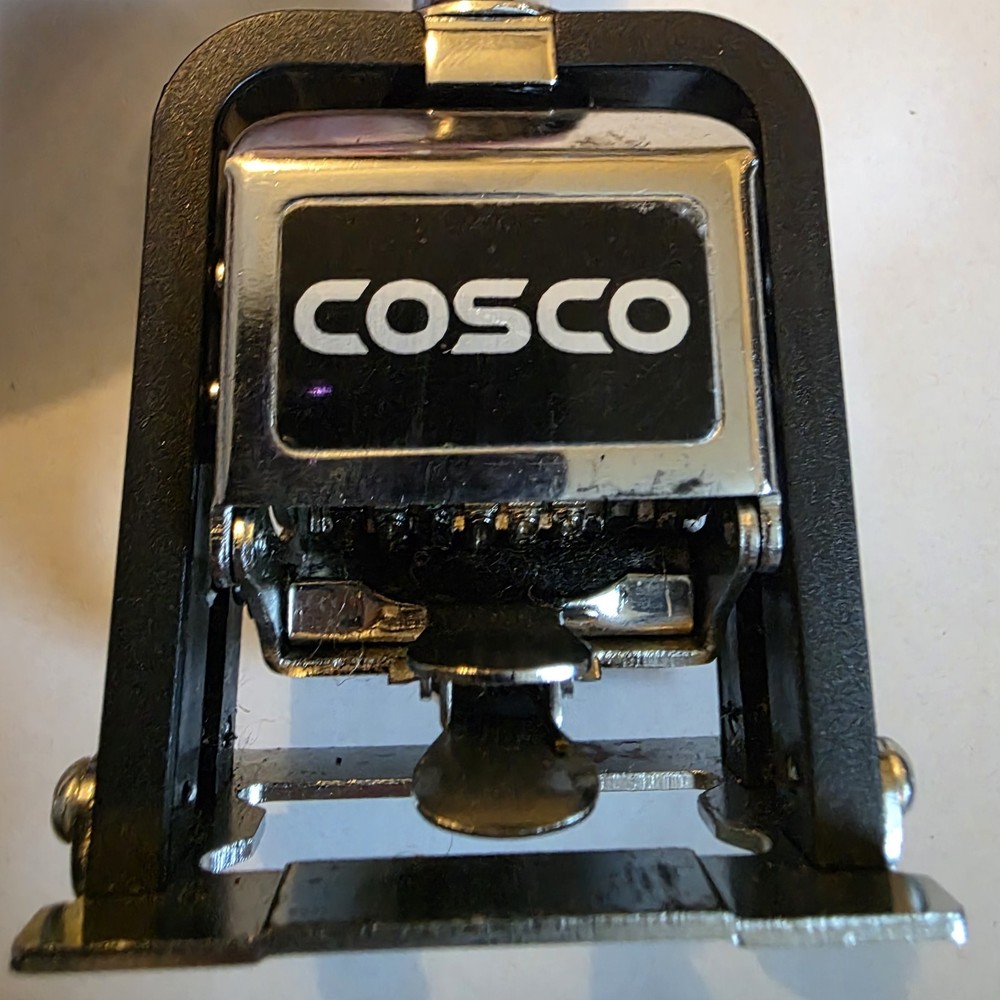 Cosco Self-inking Automatic Numbering Machine COS026138 USED (machine only)