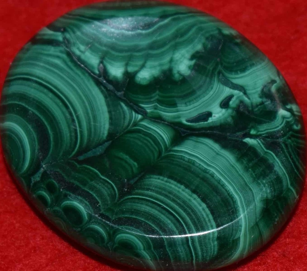 Malachite Worry Stone #9