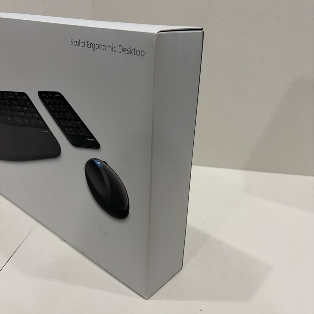 NEW IN BOX SEALED- Microsoft Sculpt Ergonomic Desktop