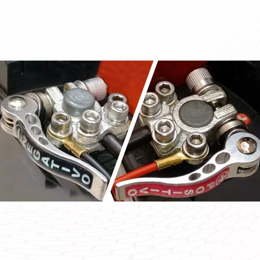 1 Pair Car Battery Terminals Top Post Wire Cable ClampQuick Release Connectors