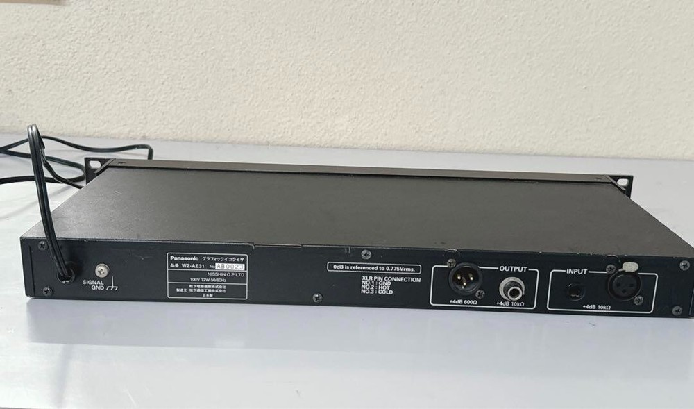 RAMSA Panasonic Graphic Equalizer WZ-AE31 Made in Japan