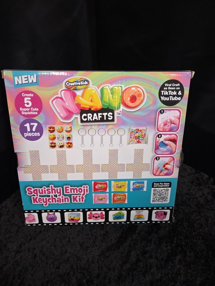 Nano Crafts Squishy Keychain Kit , Sll