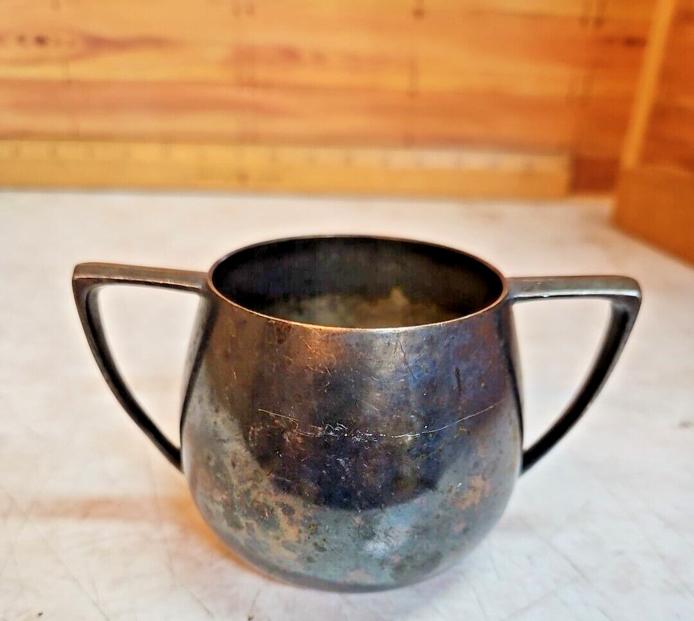 Vintage Nobility Plate Silverplate Sugar Bowl