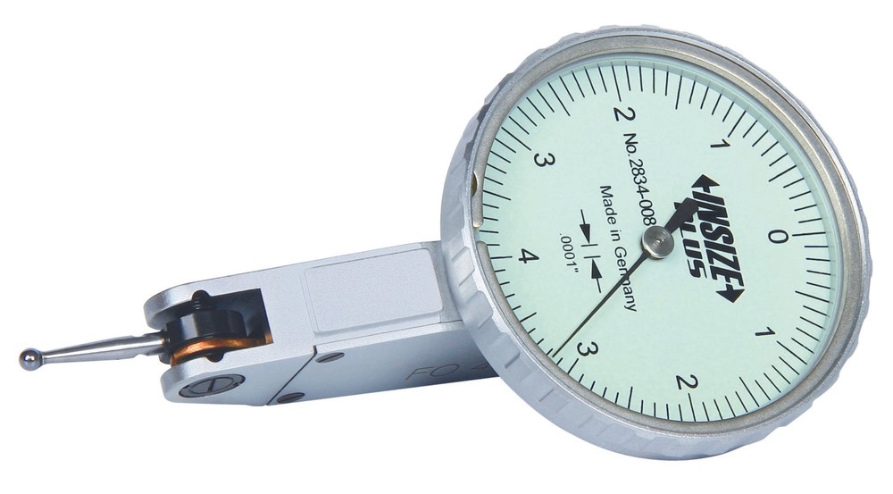 Insize PRECISION DIAL TEST INDICATOR, .008 '', graduation .0001'' (2834-008)