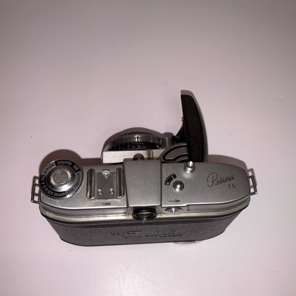 Vintage Retina Folding Camera + Case (Intermittent Shutter)