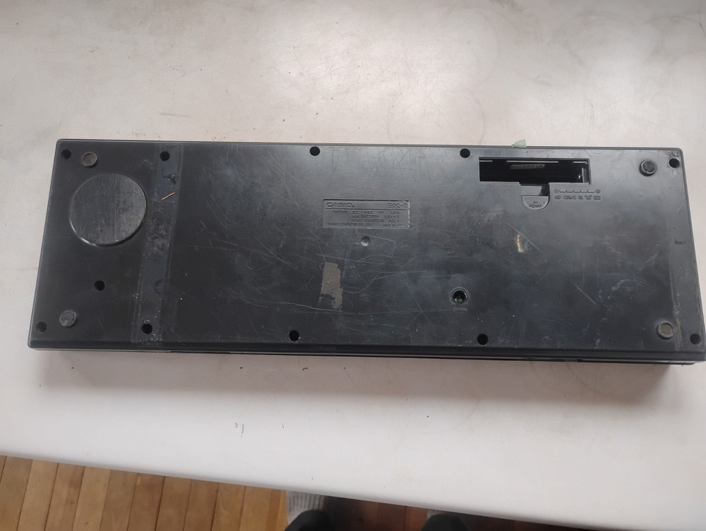 casio sk-1 sampling keyboard for parts ony