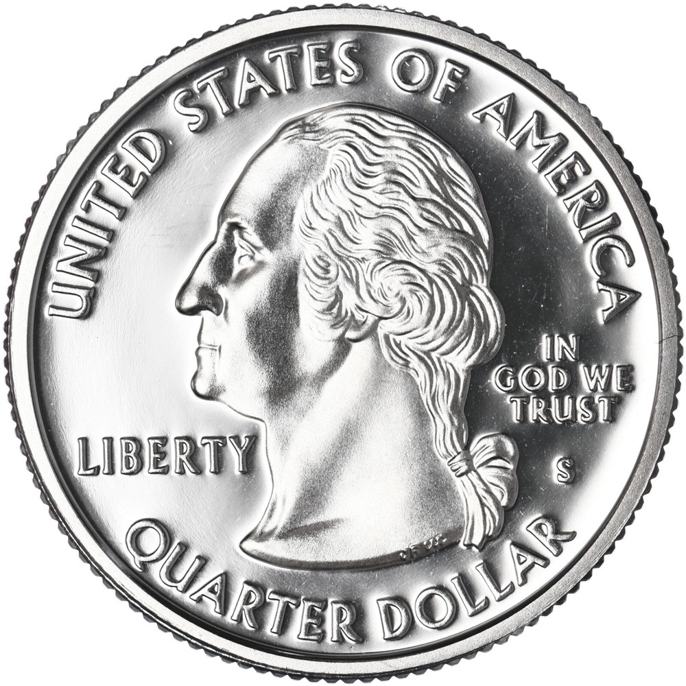 2002 S State Quarter Ohio Gem DCam Proof CN-Clad