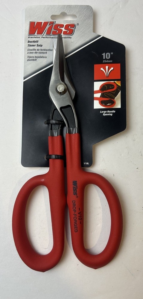 Wiss 10" Duckbill Tinner Snip V10L