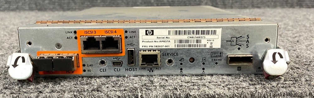 HP AP837A FC/ISCI Controller Module 541178790124 (Unit Only)