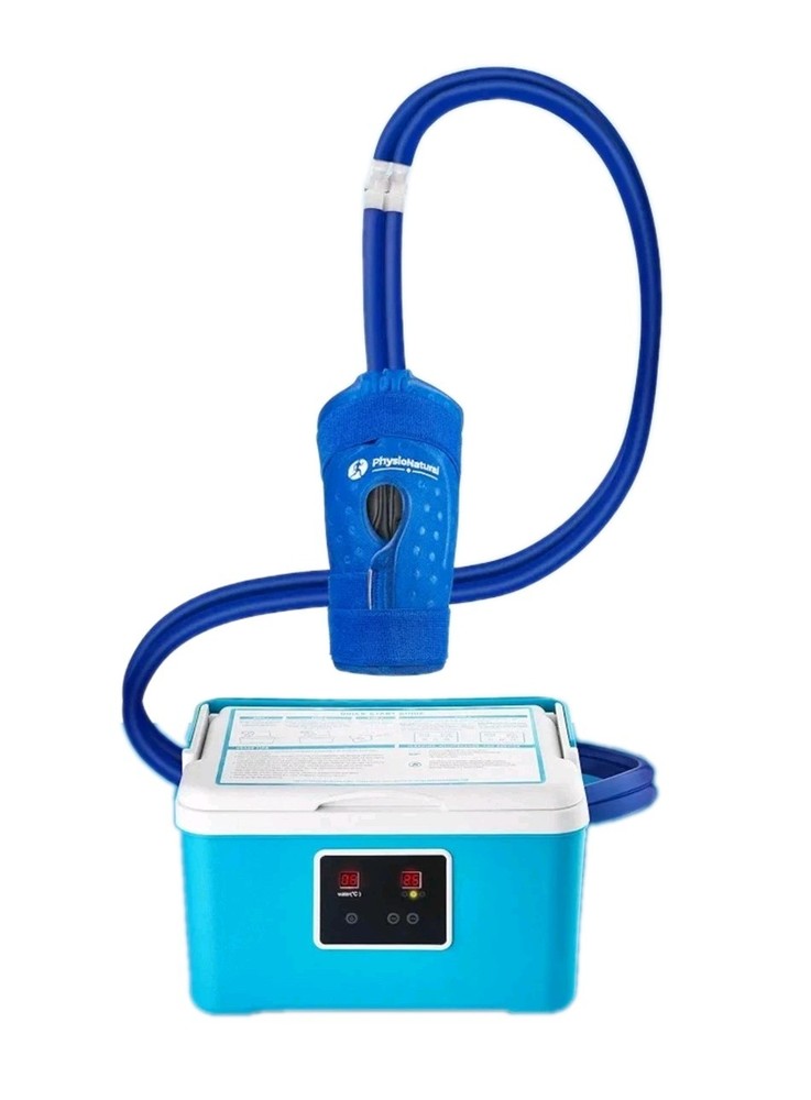 PhysioNatural Cold Therapy System for Knee for Knee Recovery With Digital Timer