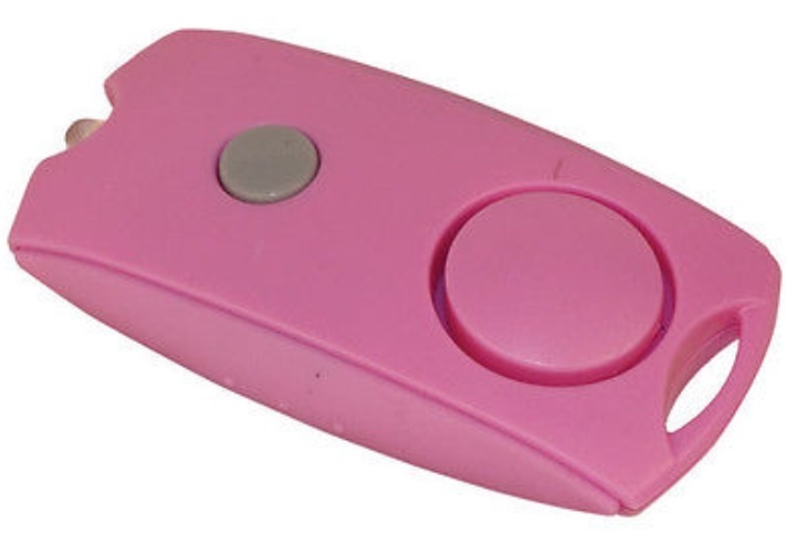 4 N 1 Mini Keychain Personal Safety Security Panic Anti Rape Attack Alarm LED