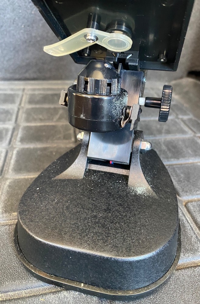 Vintage IDAILTD Microscope In Box With Microslide Viewer & Projection Device