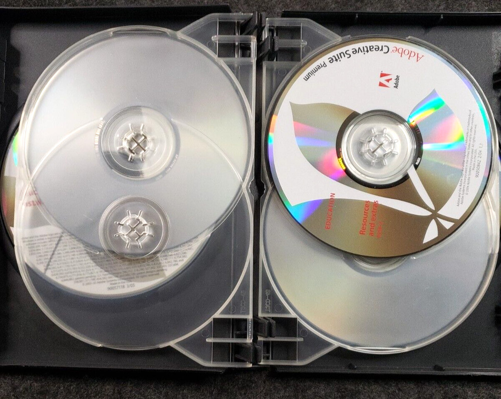 Adobe Creative Suites Premium Missing 1 disk (C17B4)