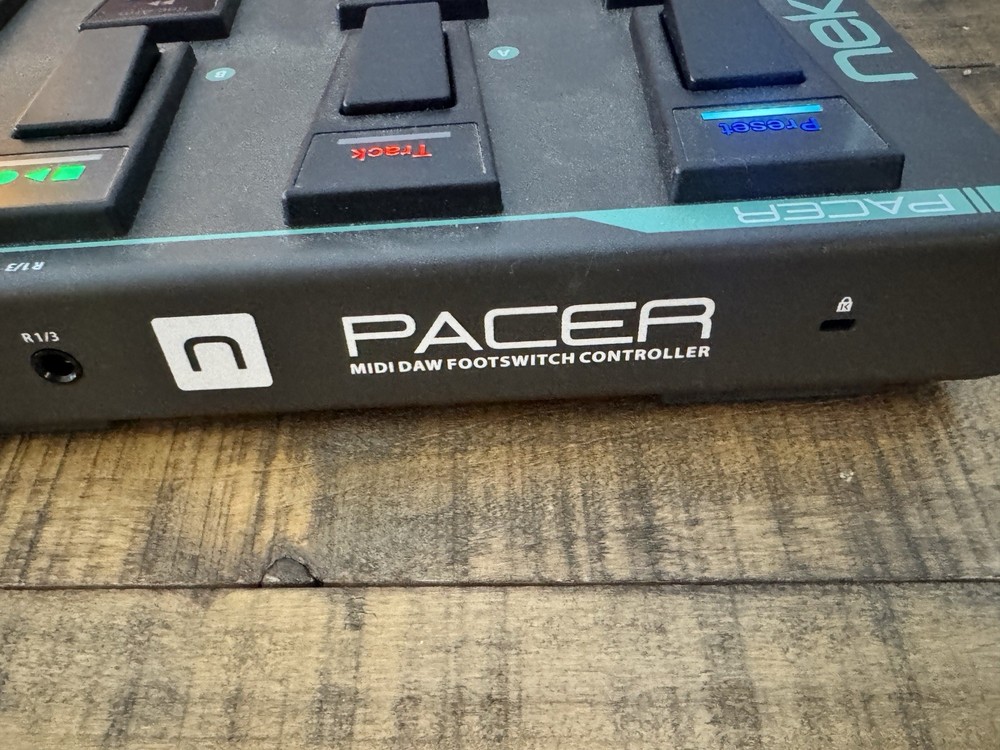 Nektar Pacer MIDI USB DAW Footswitch Controller Pedal