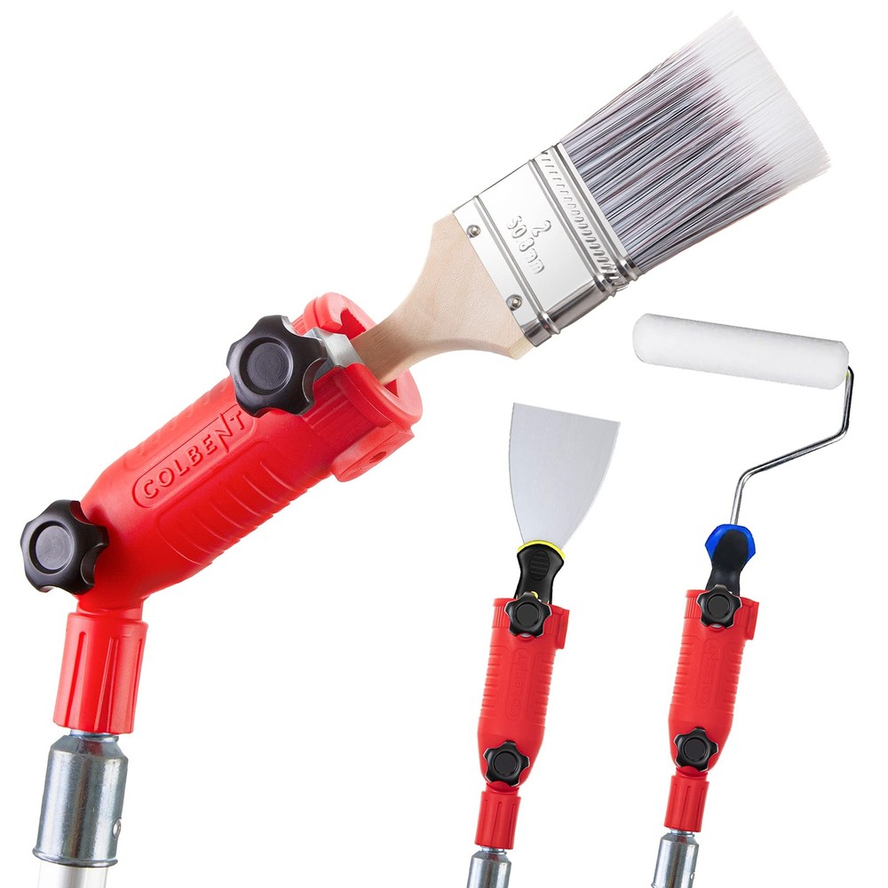 Multi-Angle Paint Brush Extender - High Ceiling Paint Edger Tool, Extension P...