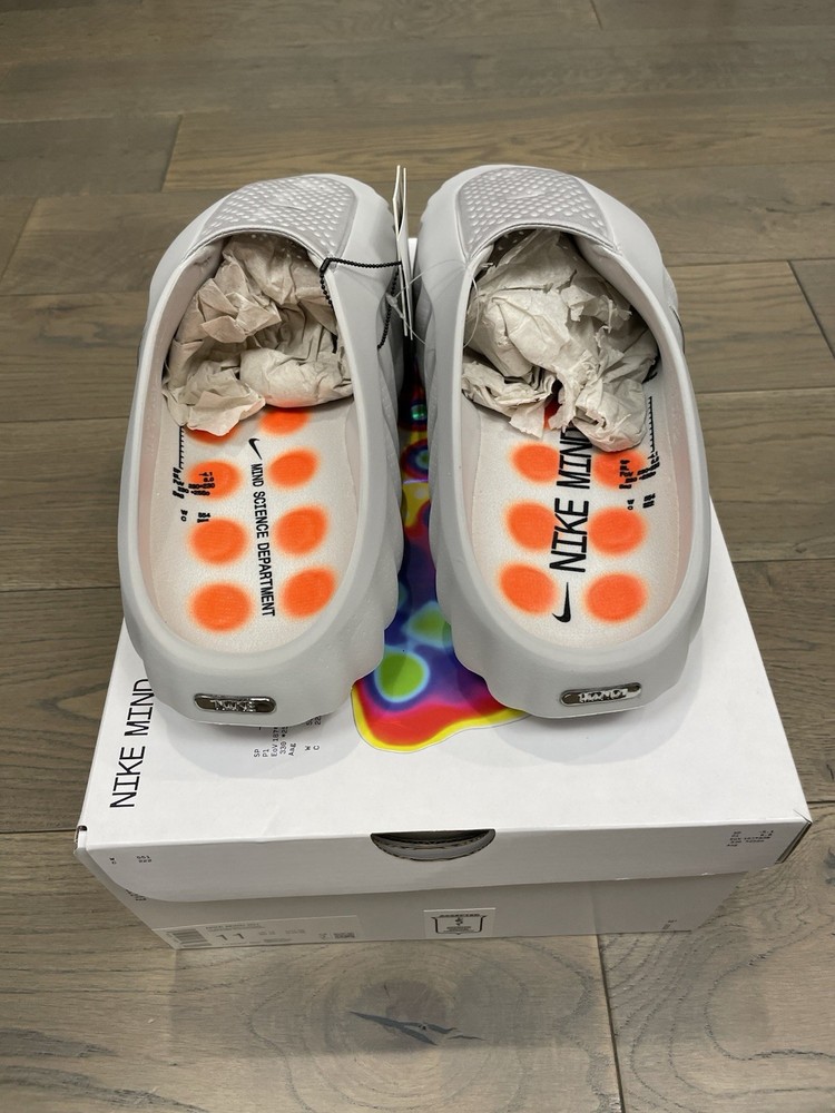 Nike Mind 001 Slide Light Smoke Grey - Size 11M (BRAND NEW)