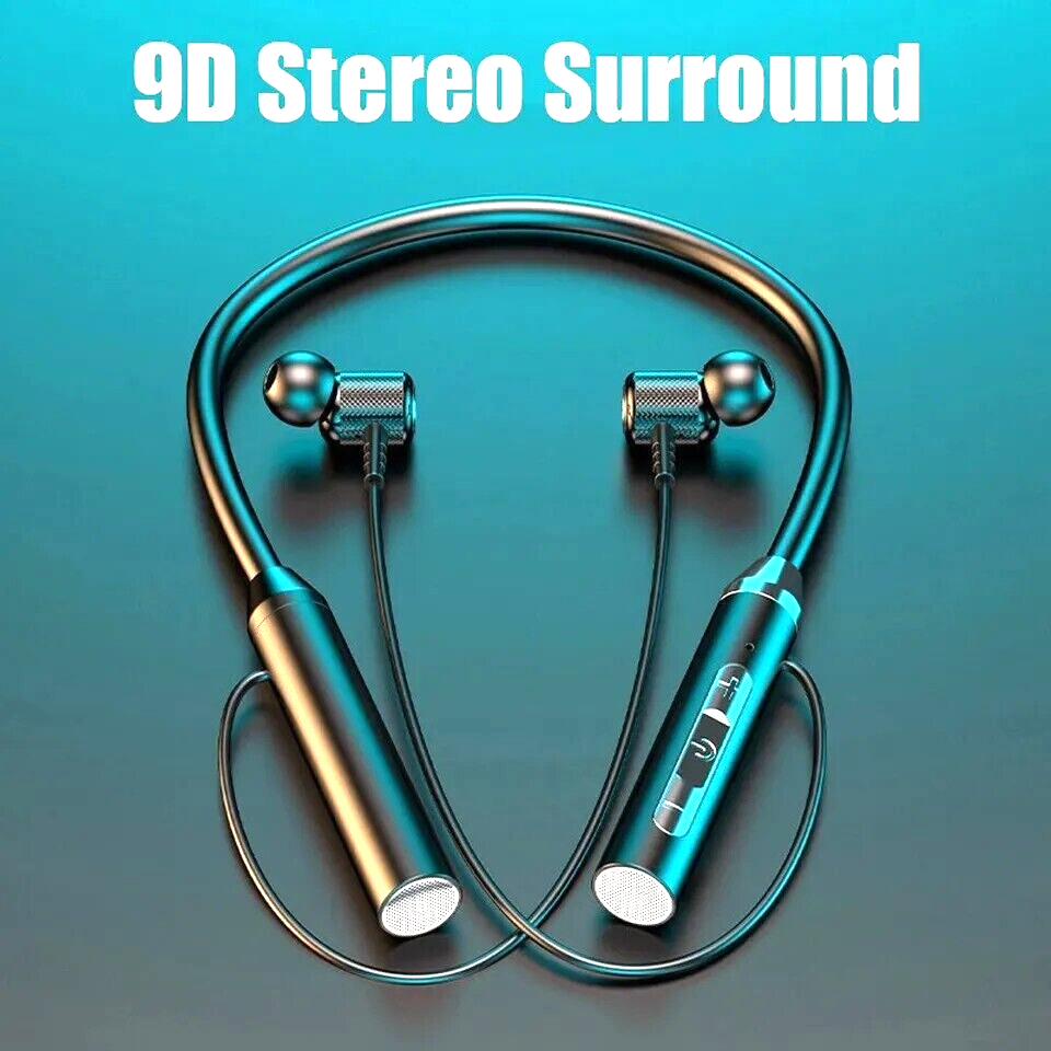 Bluetooth Headset TWS Wireless Earbuds Headphone Noise Cancelling Waterproof USA