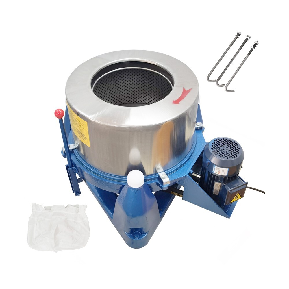 220V Industrial Dehydrator Solid-liquid Separator Industrial Laundry Equipment