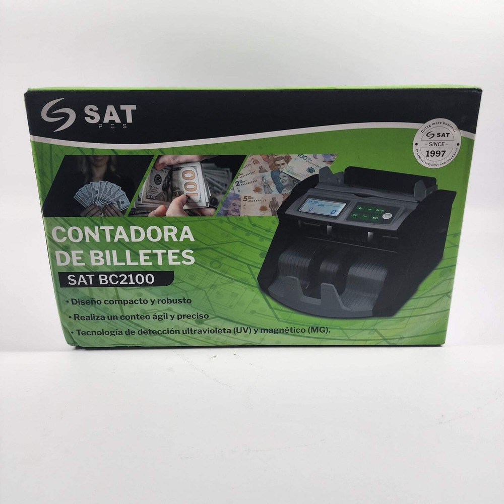 New SAT SAT BC2100 Bill Counter UV-MG