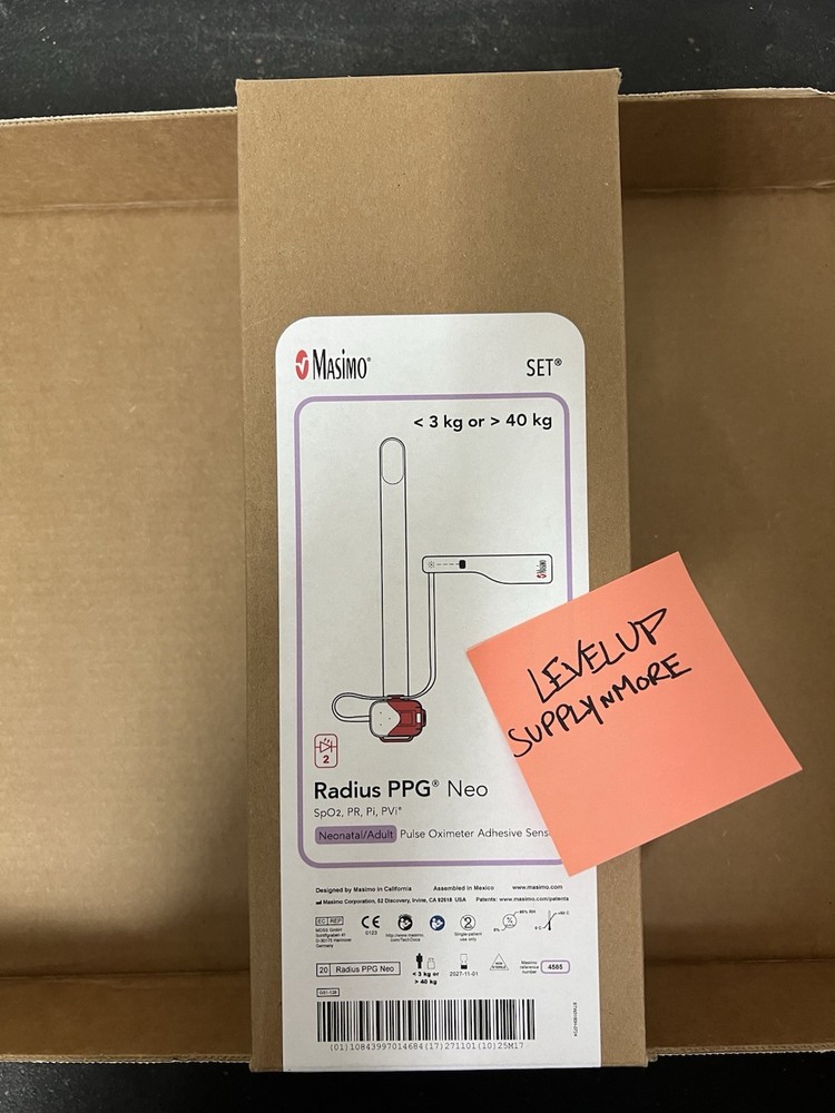 MASIMO 4585 RADIUS PPG NEO ADH SENSOR 20/BOX