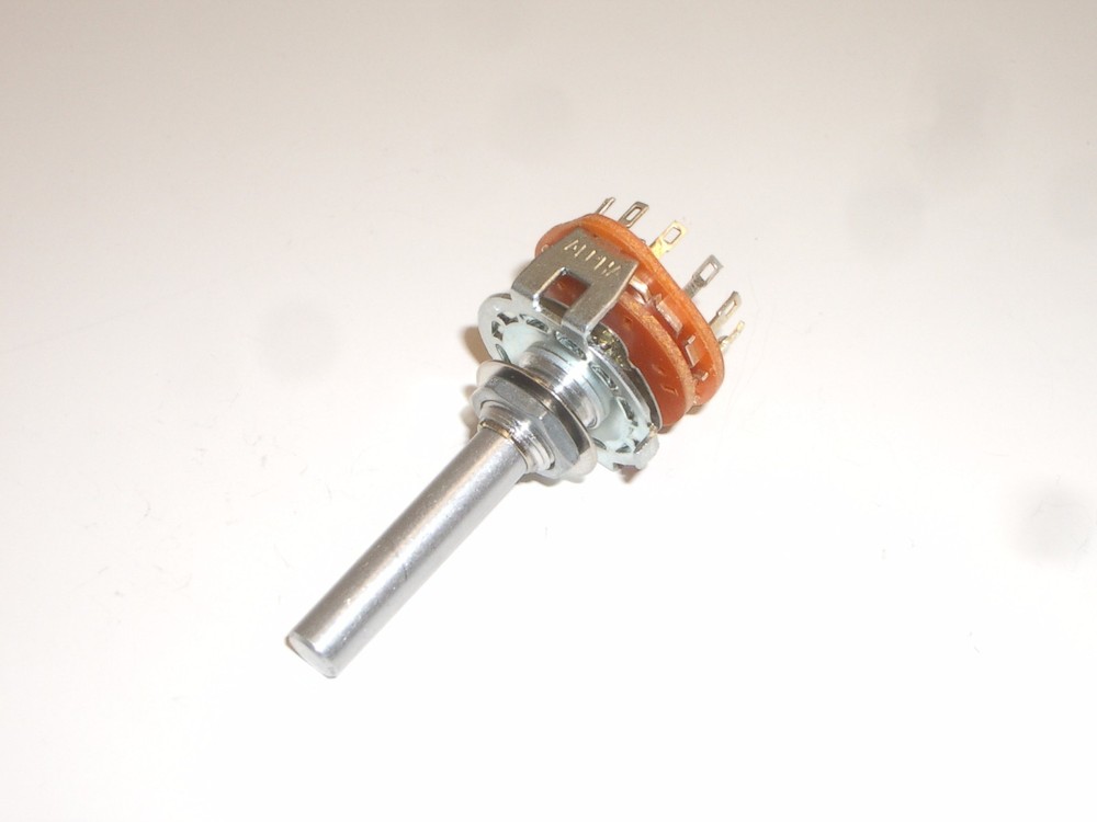 PHILMORE 30-15112 ROTARY SWITCH 1 POLE 12 POSITION OPEN FRAME MBB SHORTING