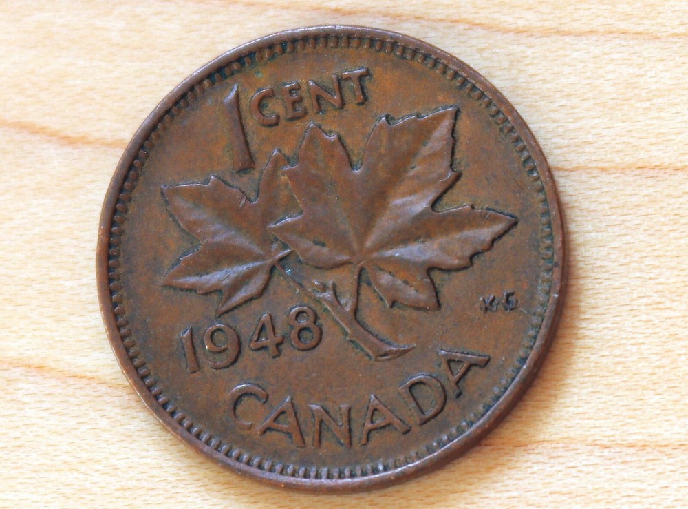 1948 Canada 1 Cent George VI