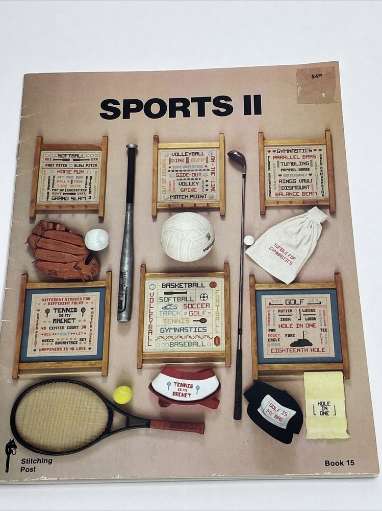Stitching Post Sports II Cross Stitch Pattern 15