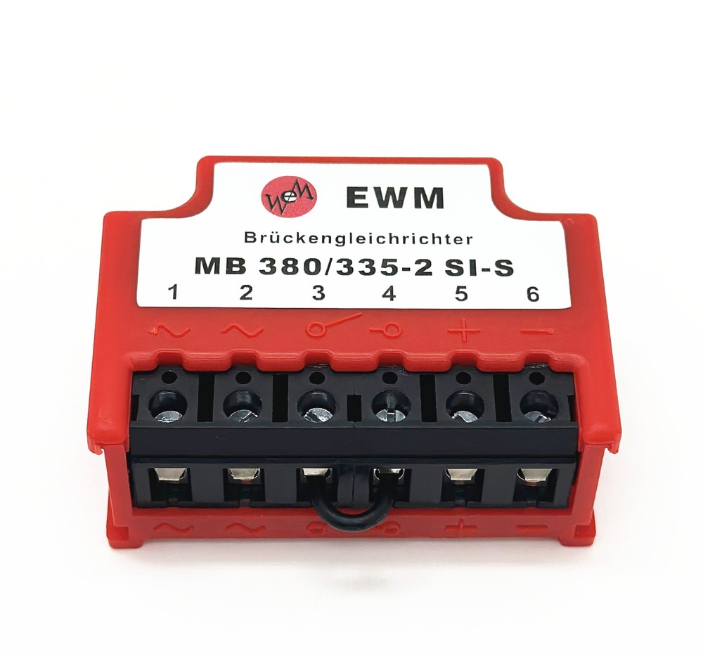 EWM Brückengleichrichter MB 380/335-2 SI-S full wave Ship Brake Rectifier module