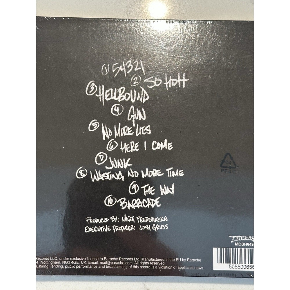 Buckcherry Signed/Autographed Artcard and Hellbound CD #1