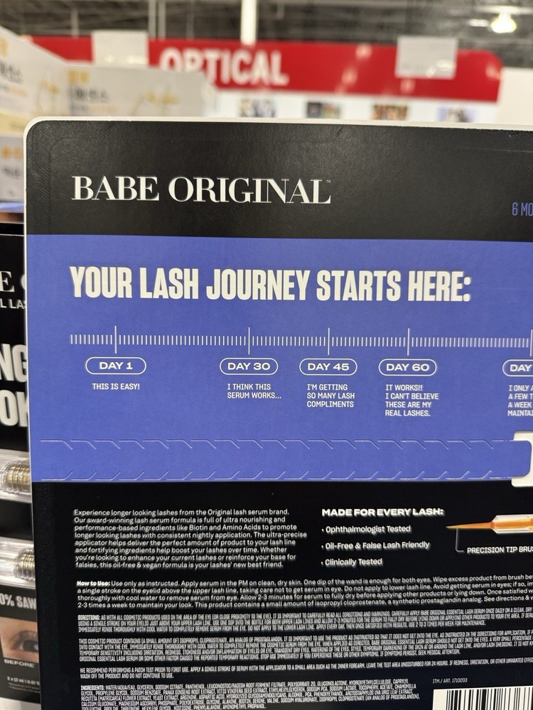Babe Original Essential Eyelash Two-Pack, 6-Month Supply