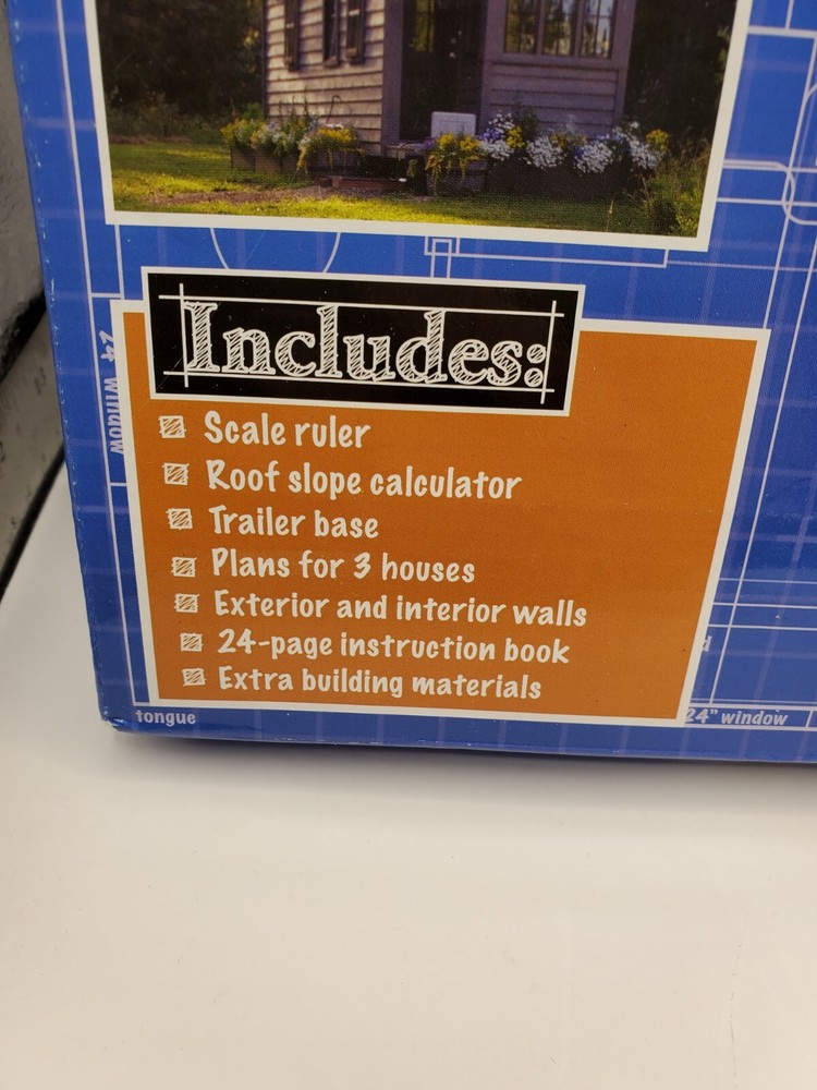 New! Tiny Houses Floor Plan Architecture Kit by Publications International, Ltd.