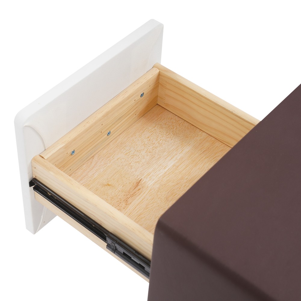 Modern Minimalist End Table, Bedside Table for Bedrooms, Modern Nightstand