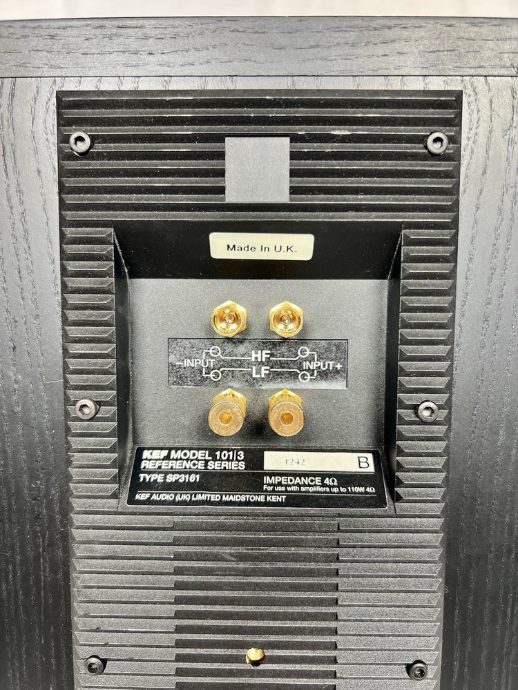 KEF Reference 101/3 Single Speaker (Not A Pair) Tested and Working See Photos